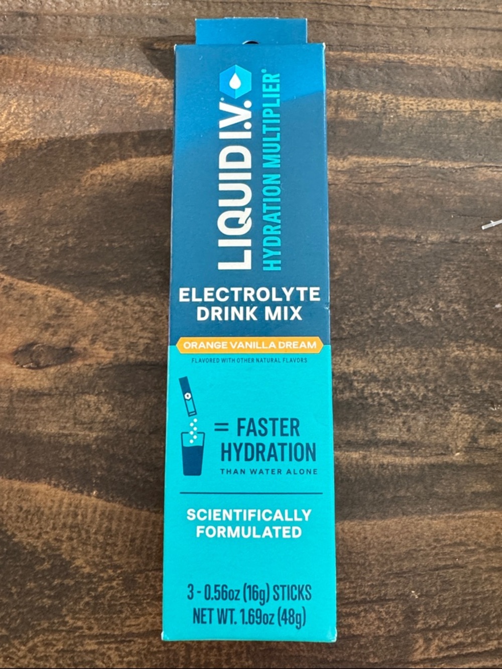 LIQUID IV Electrolyte Drink Mix - Orange Vanilla Dream 3 pk